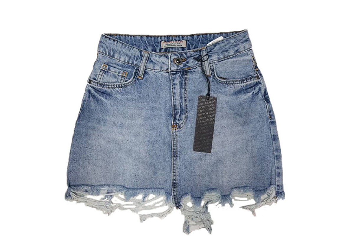 Фото Джинсова спідниця Cracpot jeans 5005a from official site OSKAR™