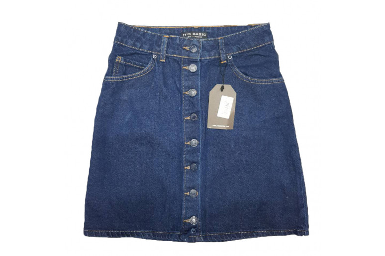 Джинсова спідниця IT'S BASIC jeans 855a