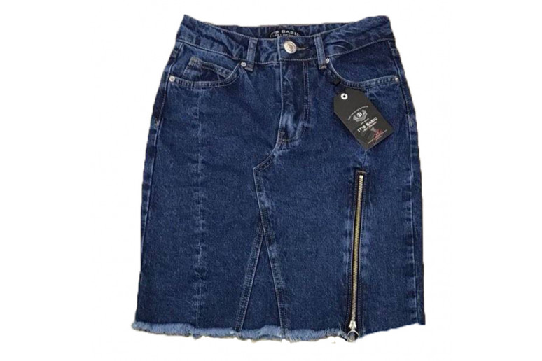 Джинсова спідниця IT'S BASIC jeans 1333