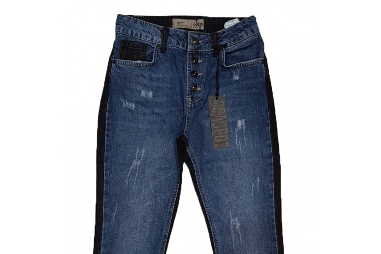 Джинсы женские Crackpot jeans МОМ 3587