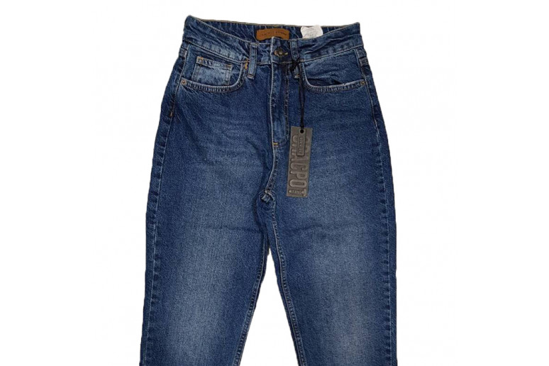 Джинсы женские Crackpot jeans МОМ 3593
