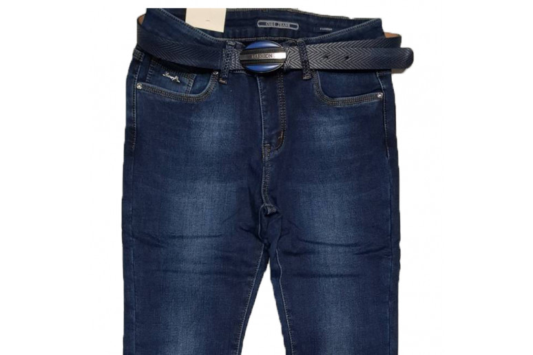 Джинсы женские CUDI JEANS Утепленные 9513