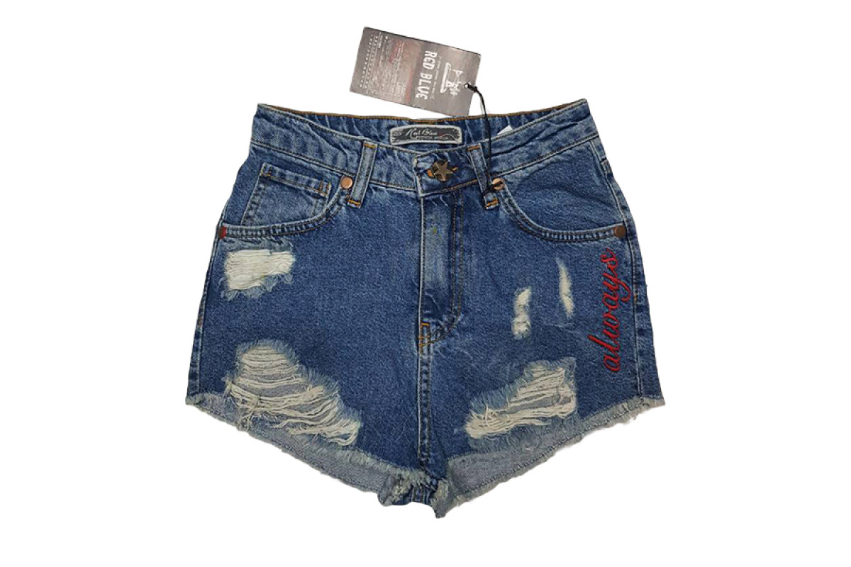 Фото Шорти жіночі Red blue jeans MOM 7004 from official site OSKAR™