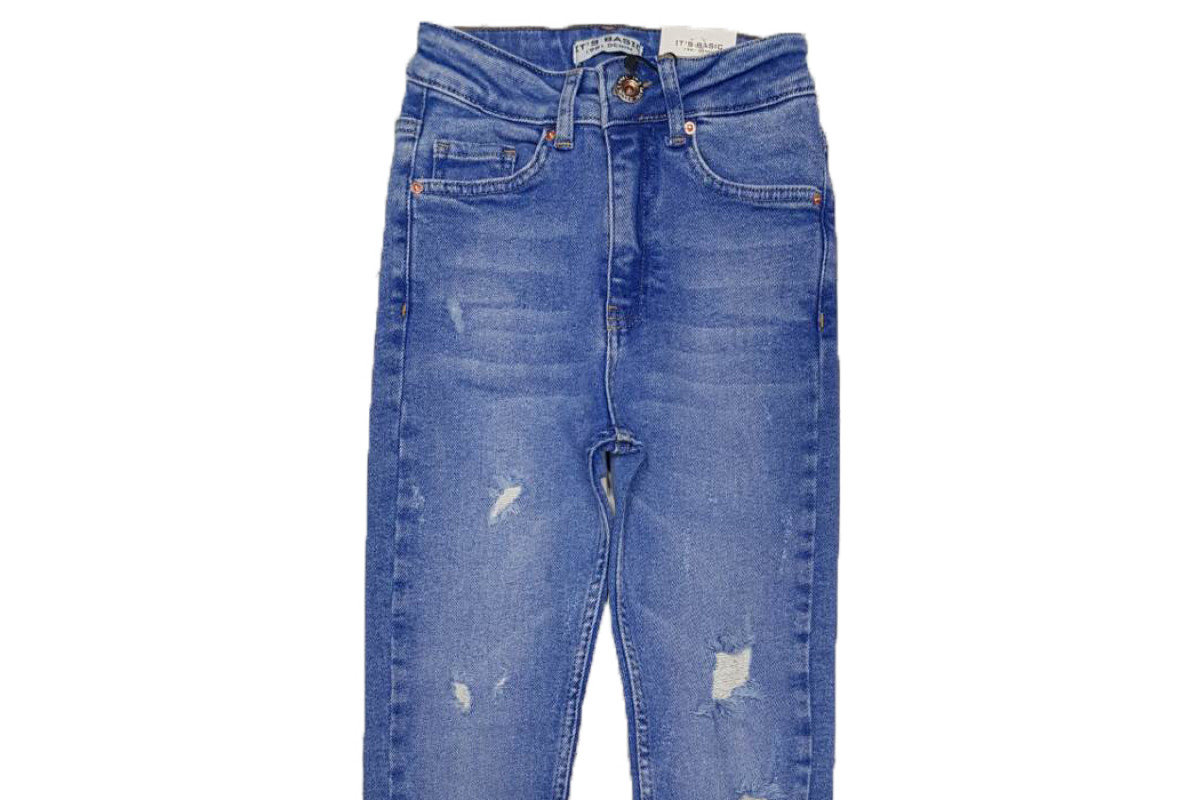 Фото Джинси жіночі it's Basic JEANS 1329-1 Американка from official site OSKAR™