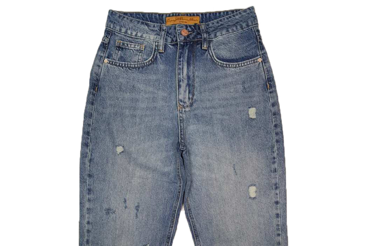 Фото Джинси жіночі CRACKPOT JEANS 3737A MOM from official site OSKAR™