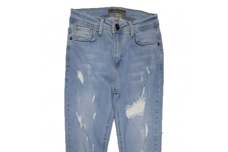 Джинсы женские Poshum Jeans 6015-1 Американка