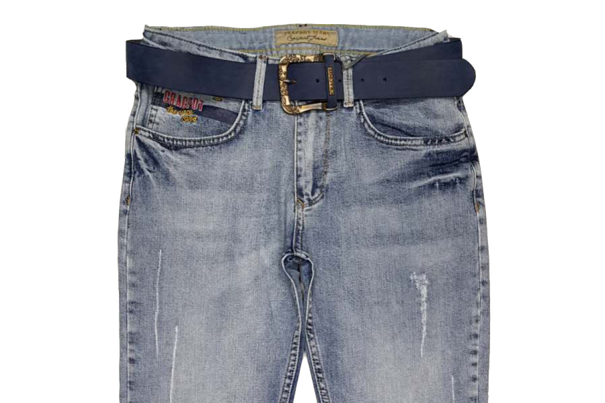 Фото Джинсы женские CRACKPOT JEANS 3740 Boyfriend Турция from official site OSKAR™