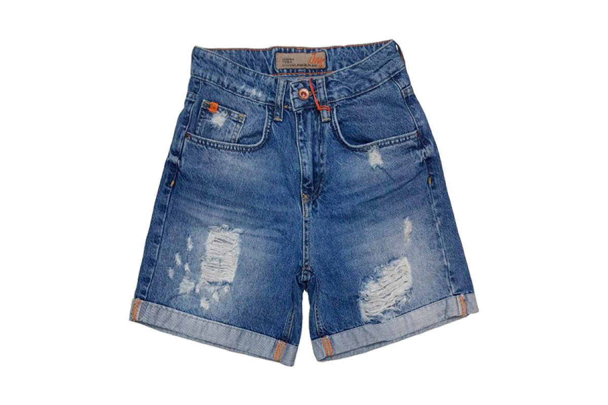 Фото Шорти жіночі CRACKPOT JEANS 4443 MOM Туреччина from official site OSKAR™
