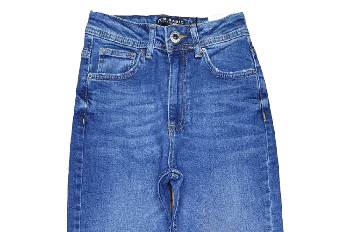 Фото Джинси жіночі IT'S BASIC JEANS 1508 MOM Туреччина from official site OSKAR™