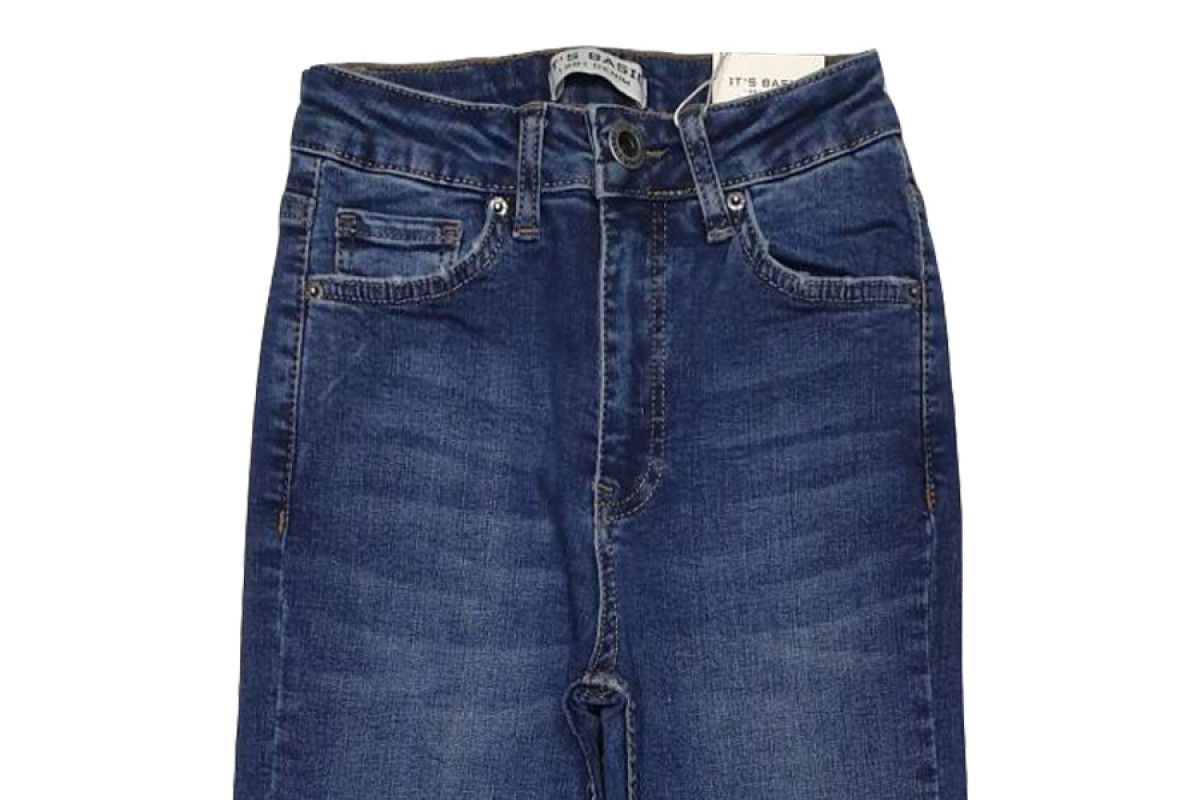 Фото Джинси жіночі IT'S BASIC JEANS 1506 АмериканкаТуреччина from official site OSKAR™