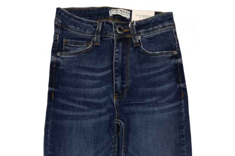 Джинси жіночі IT'S BASIC JEANS 1502 Американка Туреччина