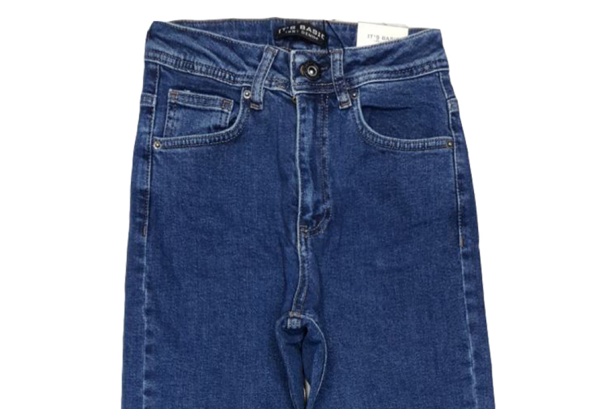 Фото Джинси жіночі IT'S BASIC JEANS 1510 MOM Туреччина from official site OSKAR™