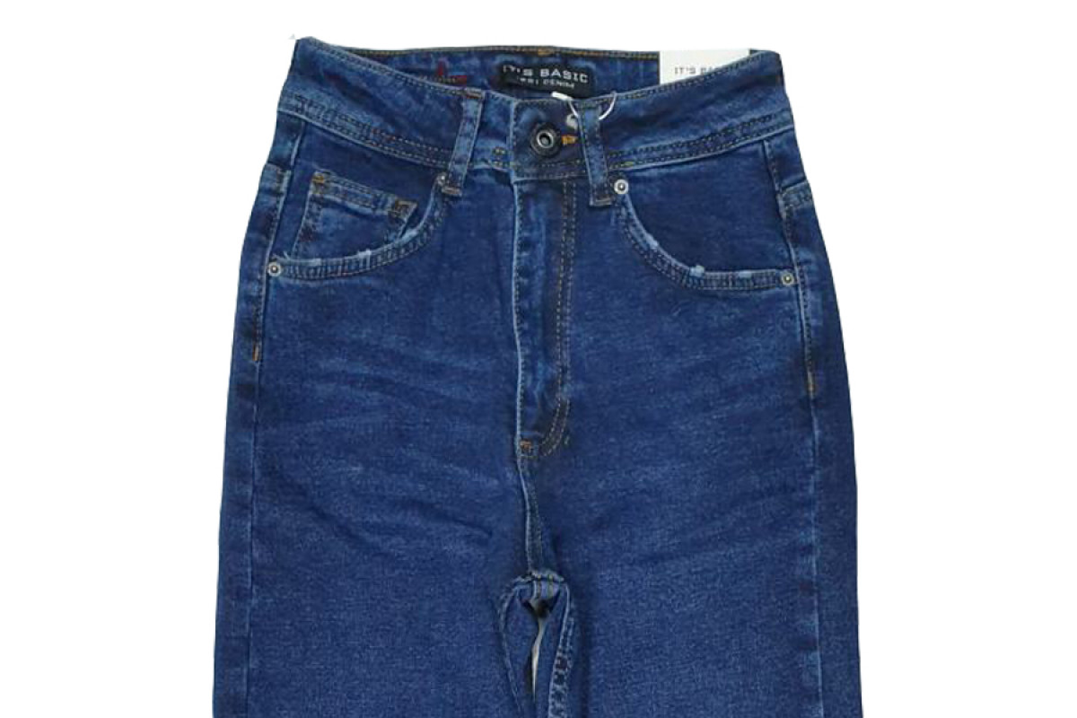 Фото Джинси жіночі IT'S BASIC JEANS 1532 MOM Туреччина from official site OSKAR™