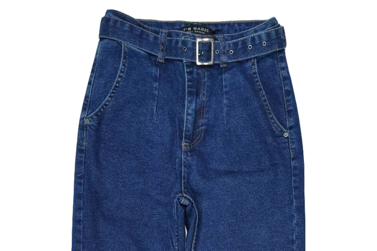 Фото Джинси жіночі IT'S BASIC JEANS 1541 MOM Туреччина from official site OSKAR™