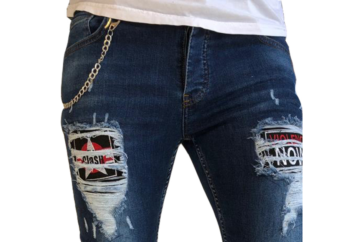 Фото Джинсы мужские REDMAN JEANS 5550-2 Турция Молодёжные from official site OSKAR™