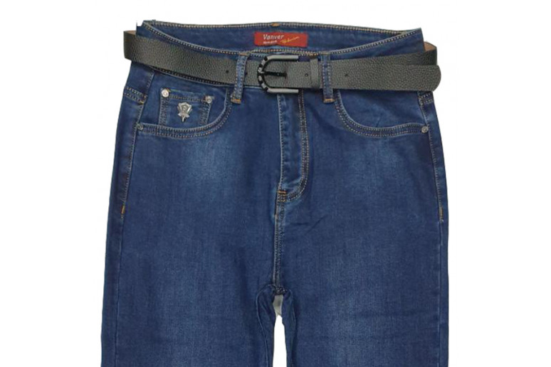 Джинси жіночі VANVER JEANS 8300 Утеплені