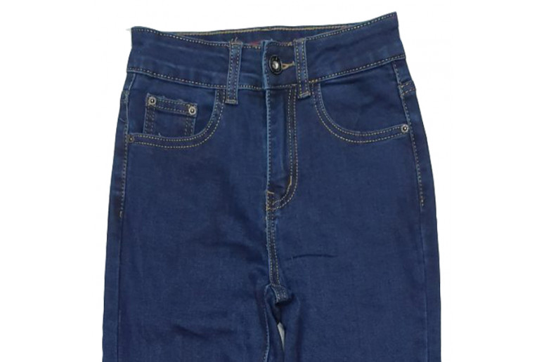 Джинси жіночі CUDI JEANS 6803 Американка Утеплені