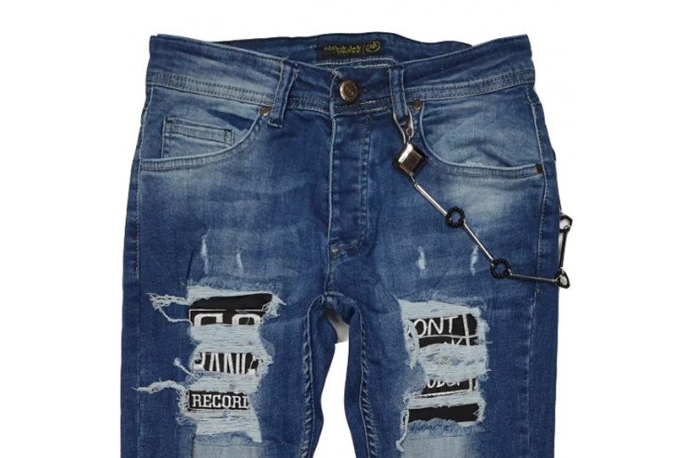 Джинсы мужские REDMAN JEANS 5565 Молодёжные Турция