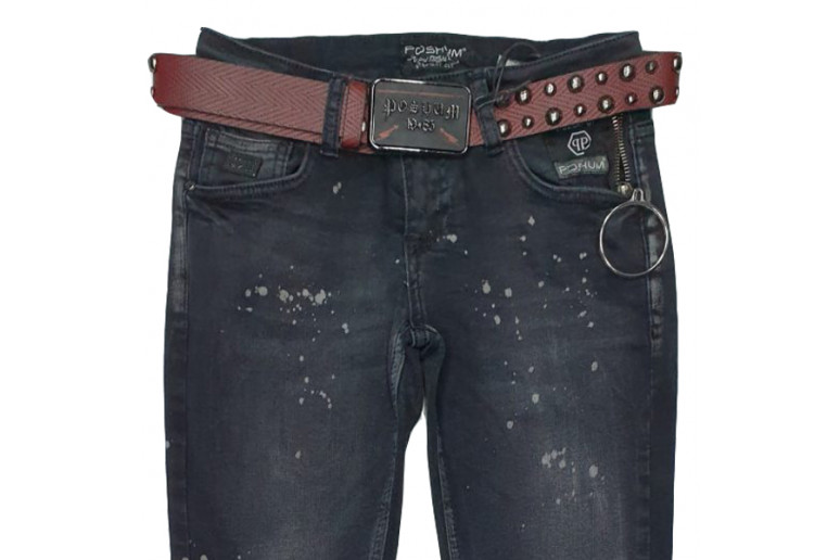 Джинсы женские POSHUM JEANS 2203B Классика Турция