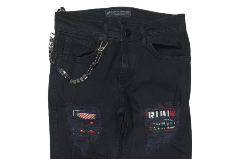 Джинсы мужские REDMAN JEANS 5618-5 Турция Утеплённые