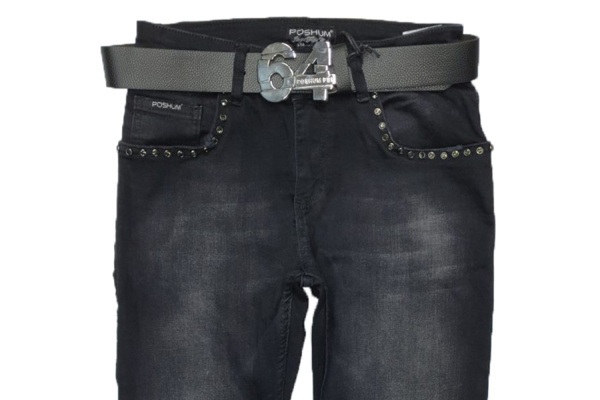 Фото Джинсы женские POSHUM JEANS 4029 Boyfriend Турция from official site OSKAR™