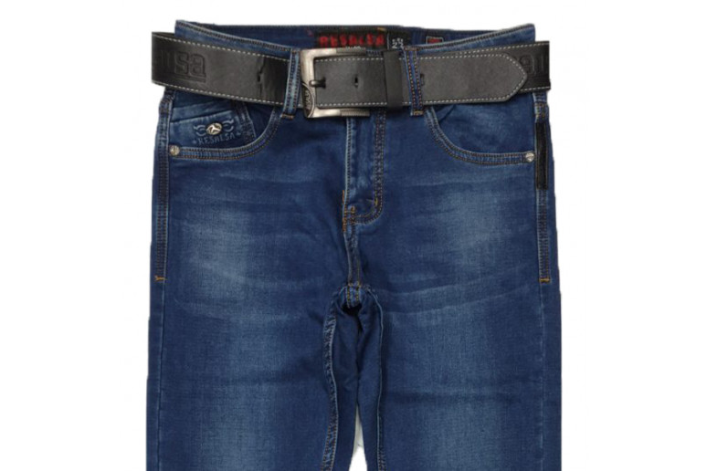 Джинси чоловічі REDMAN JEANS 9522 Молодіжні Байка