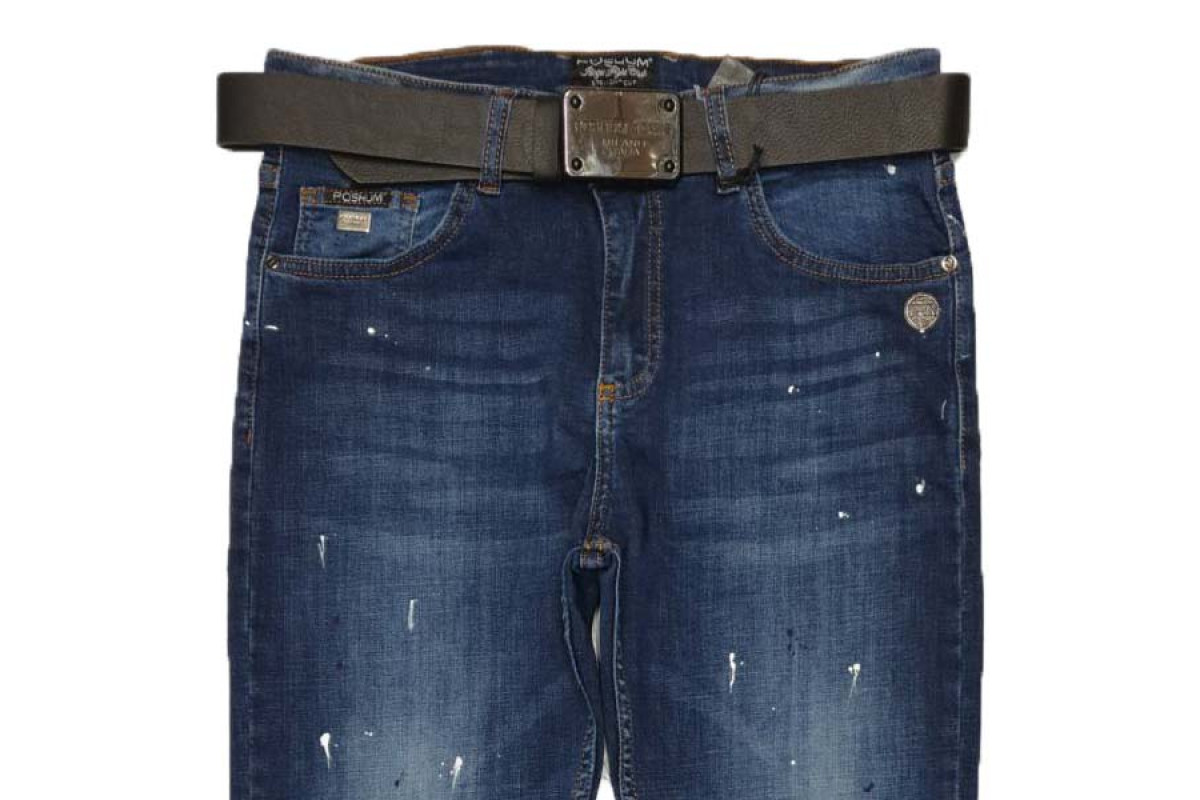 Фото Джинсы женские POSHUM JEANS 9699 Boyfriend Турция from official site OSKAR™