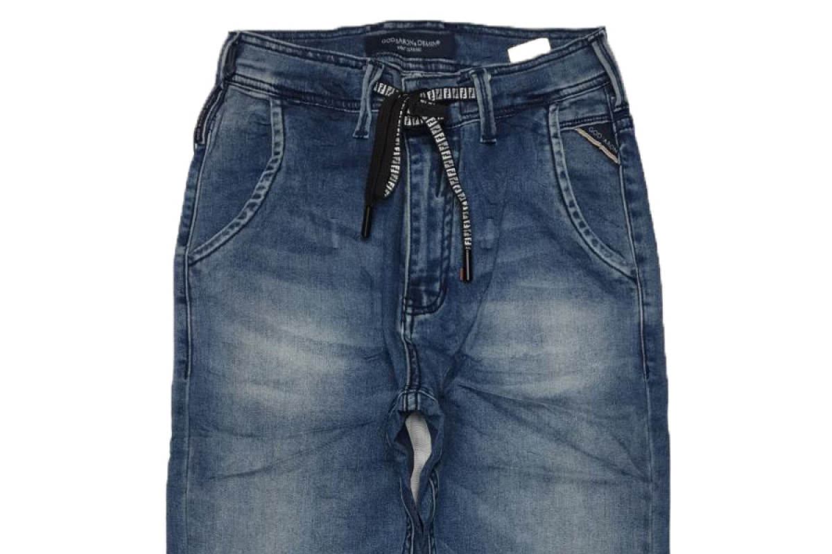Фото Джинсы мужские GOD BARON JEANS 9330 МОМ Молодёжные from official site OSKAR™