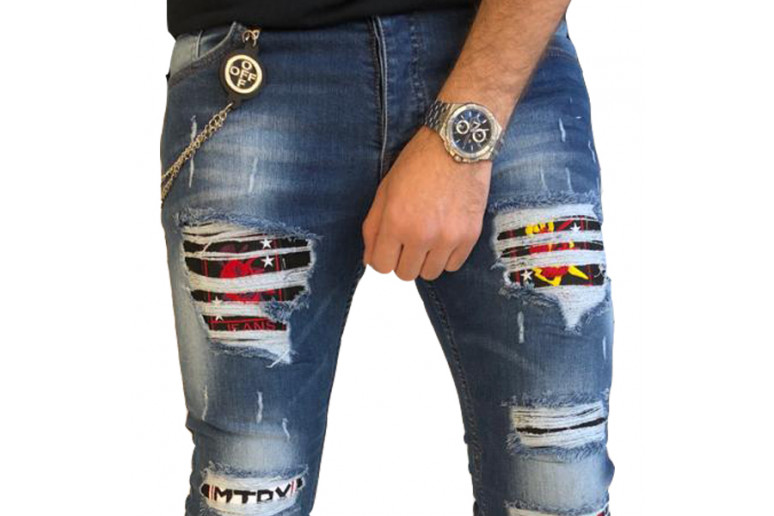 Джинсы мужские REDMAN JEANS 5715 Молодёжные Турция