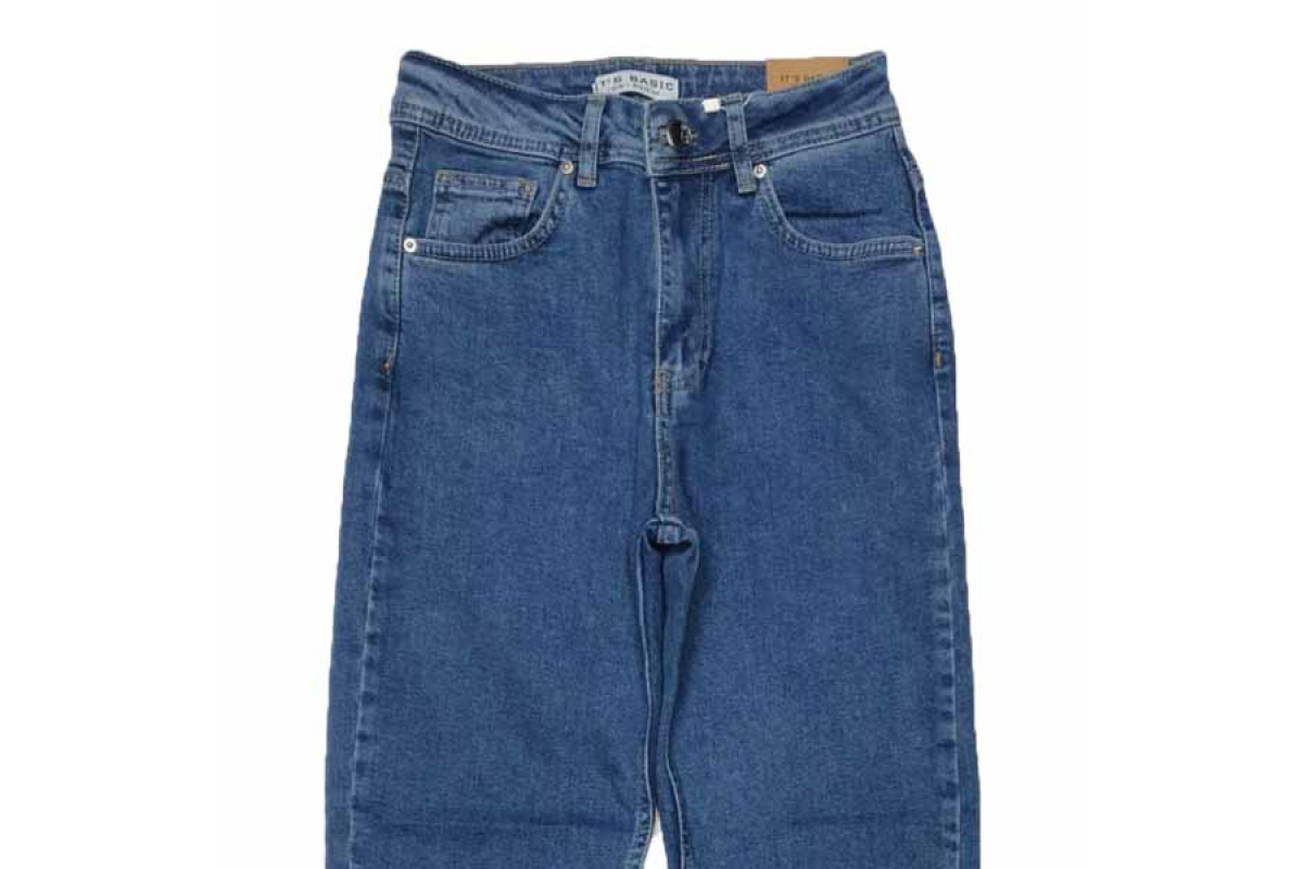 Фото Джинси жіночі IT'S BASIC JEANS 1610 MOM Туреччина from official site OSKAR™