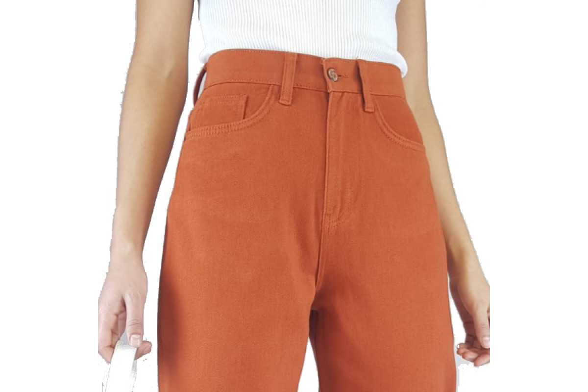 Фото Джинсы женские CRACKPOT JEANS 3972-1 MOM Турция from official site OSKAR™