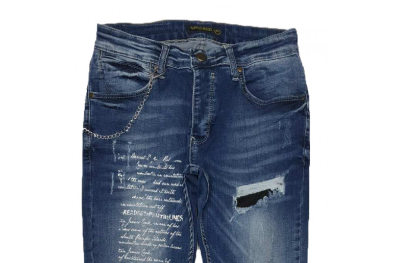 Джинсы мужские REDMAN JEANS 5723 Молодёжные Турция