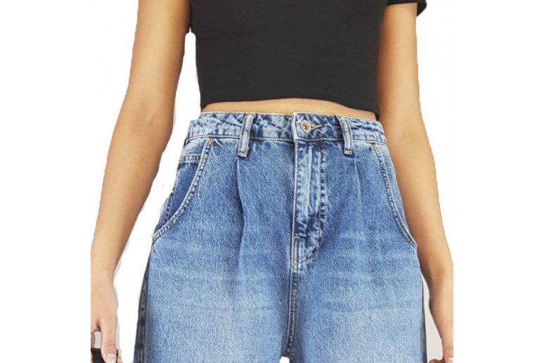 Джинсы женские CRACKPOT JEANS 3943 Slouchy Турция