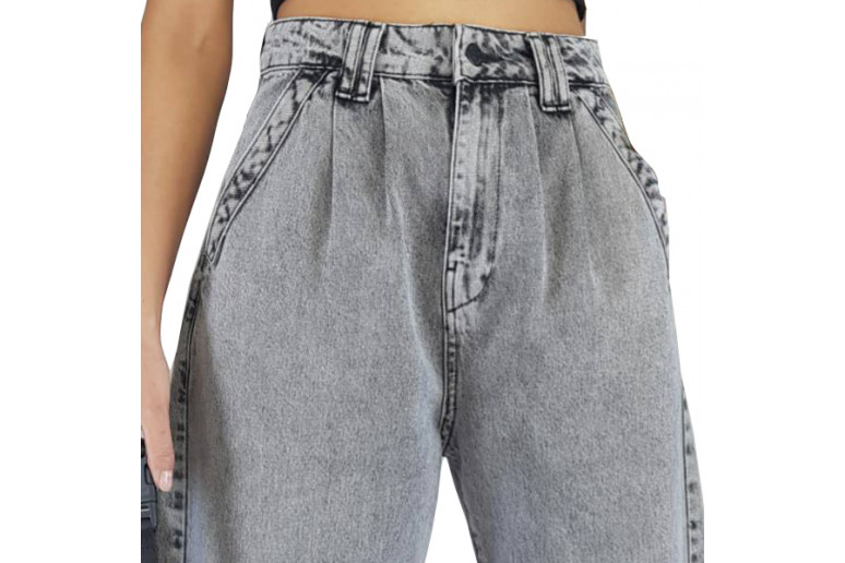 Джинсы женские CRACKPOT JEANS 10002 Slouchy