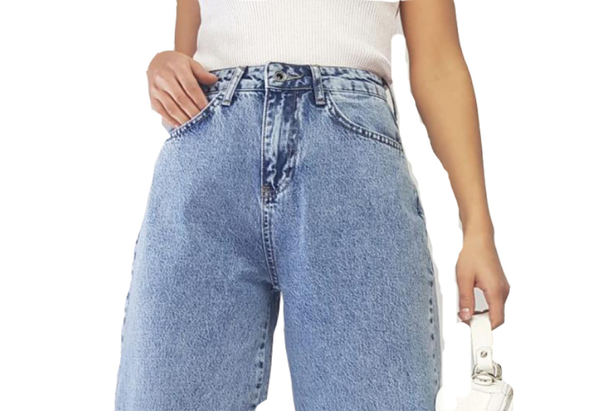 Фото Джинсы женские CRACKPOT JEANS 3937 MOM Slouchy from official site OSKAR™