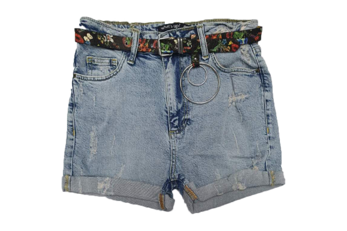 Фото Шорты женские WHAT'S UP JEANS 386Г MOM Турция from official site OSKAR™