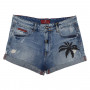 Фото 1 Шорти жіночі PHILIPP PLEIN JEANS 6413 Туреччина from official site OSKAR™
