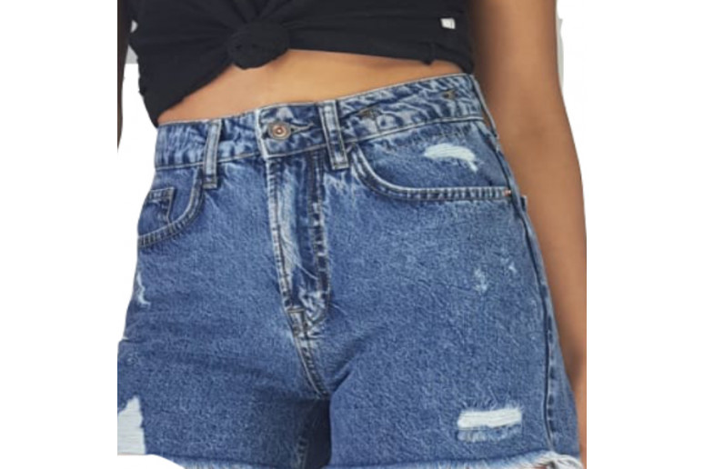 Шорты женские CRACKPOT JEANS 4471 MOM Турция