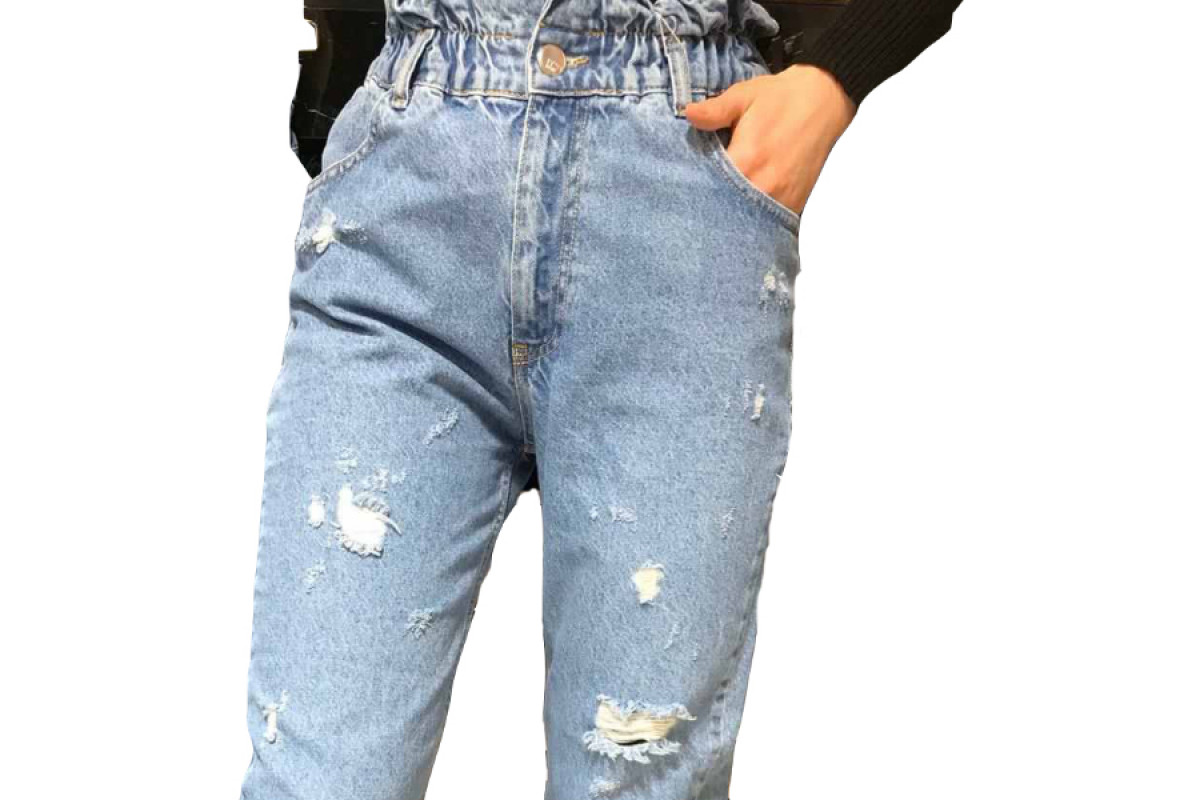 Фото Джинсы женские IT'S BASIC JEANS 1601-1 Balloon Турция from official site OSKAR™