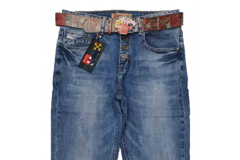 Джинсы женские DERUN JEANS 7055 Boyfriend