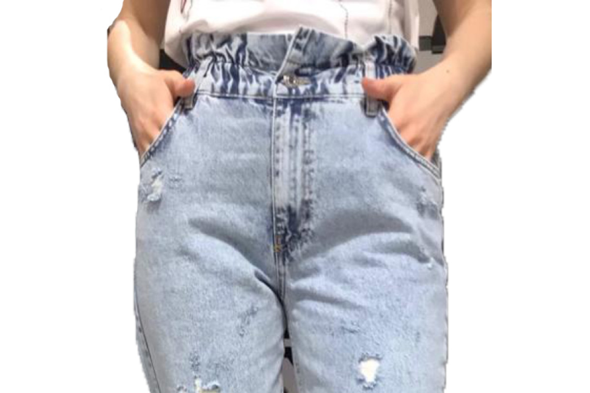Фото Джинсы женские IT'S BASIC JEANS 1601 Balloon Турция from official site OSKAR™
