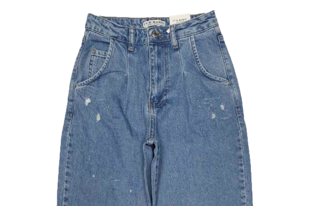 Фото Джинсы женские IT'S BASIC JEANS 1621 Balloon Турция from official site OSKAR™