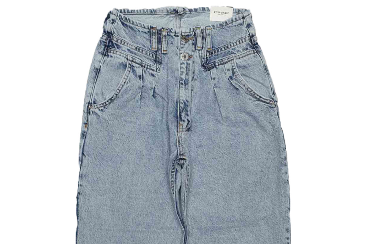 Фото Джинсы женские IT'S BASIC JEANS 1626 Balloon Турция from official site OSKAR™