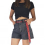Фото 1 Шорты женские CRACKPOT JEANS 4478 Slouchy Турция from official site OSKAR™