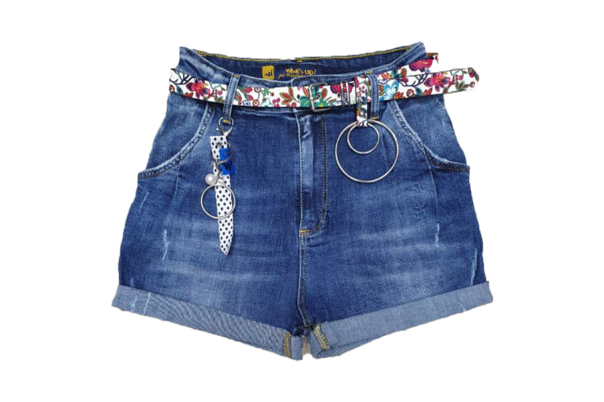 Фото Шорты женские WHAT'S UP JEANS 6632 MOM Турция from official site OSKAR™