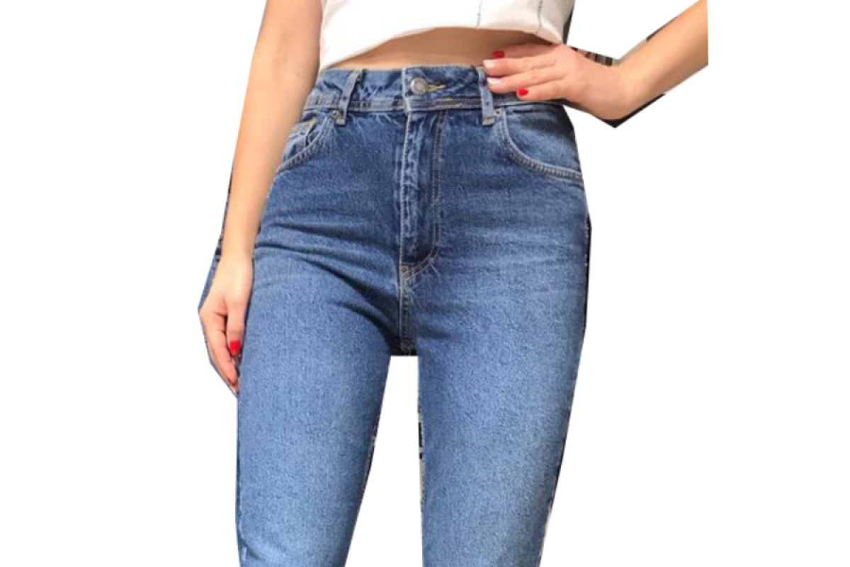Фото Джинси жіночі IT'S BASIC JEANS 1732 MOM Туреччина from official site OSKAR™