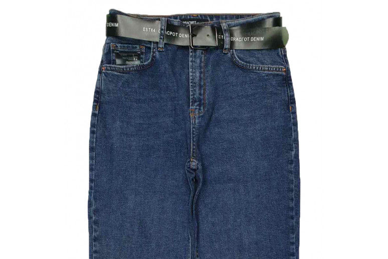 Джинсы женские CRACPOT JEANS 1015-1 MOM Турция