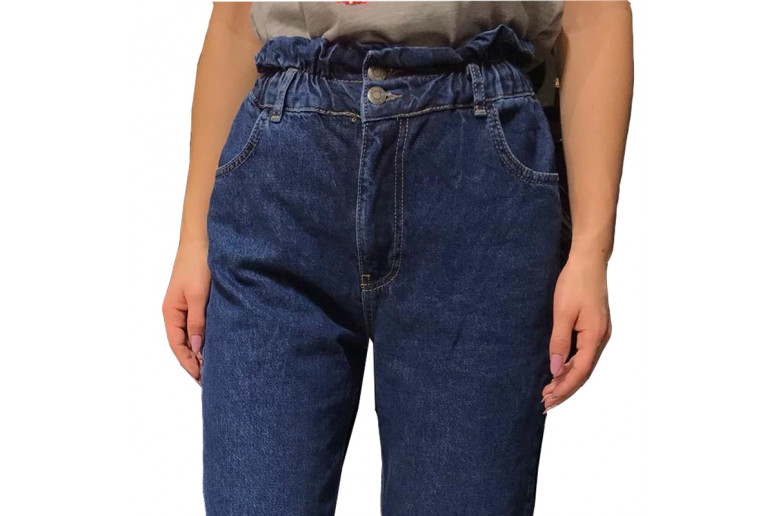 Джинсы женские IT'S BASIC JEANS 1728-1 KOYU Baggy Fit Турция