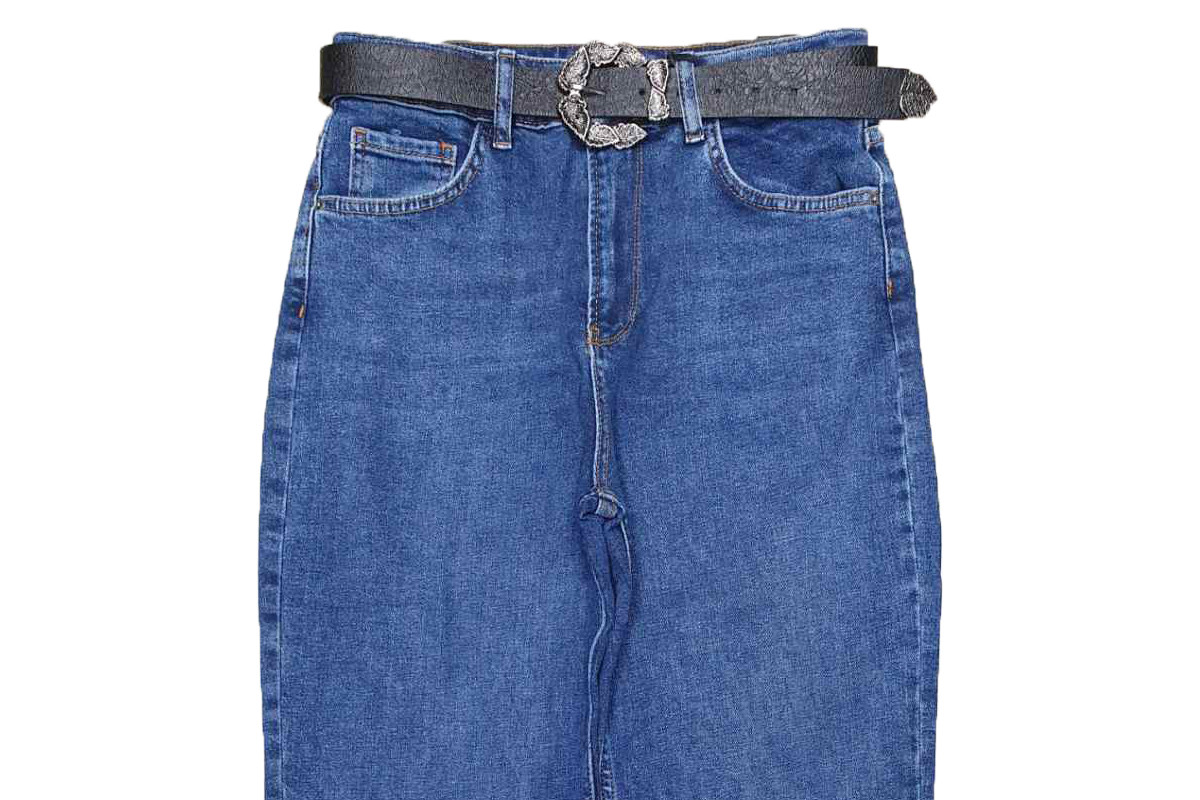 Фото Джинсы женские CRACPOT JEANS 1064-1 MOM Турция from official site OSKAR™