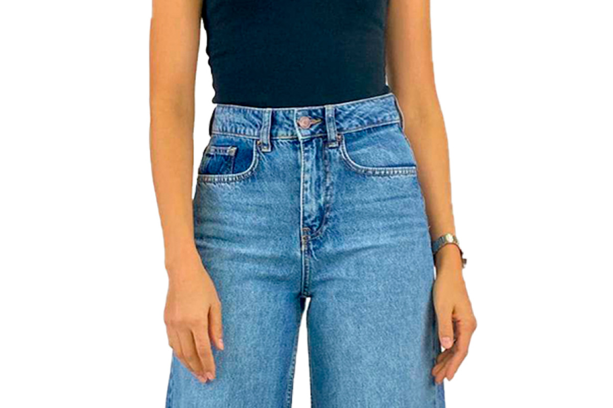 Фото Джинсы женские CRACPOT JEANS 1081 Wide Leg Турция from official site OSKAR™